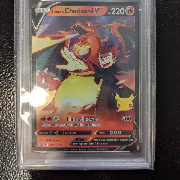 Lance's Charizard V Promo - PSA GEM MT 10 - Picture 2 of 2